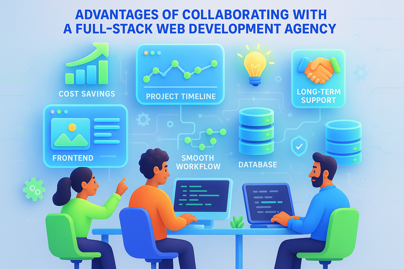 Advantages of Collaborating with a Full-Stack Web Development Agency