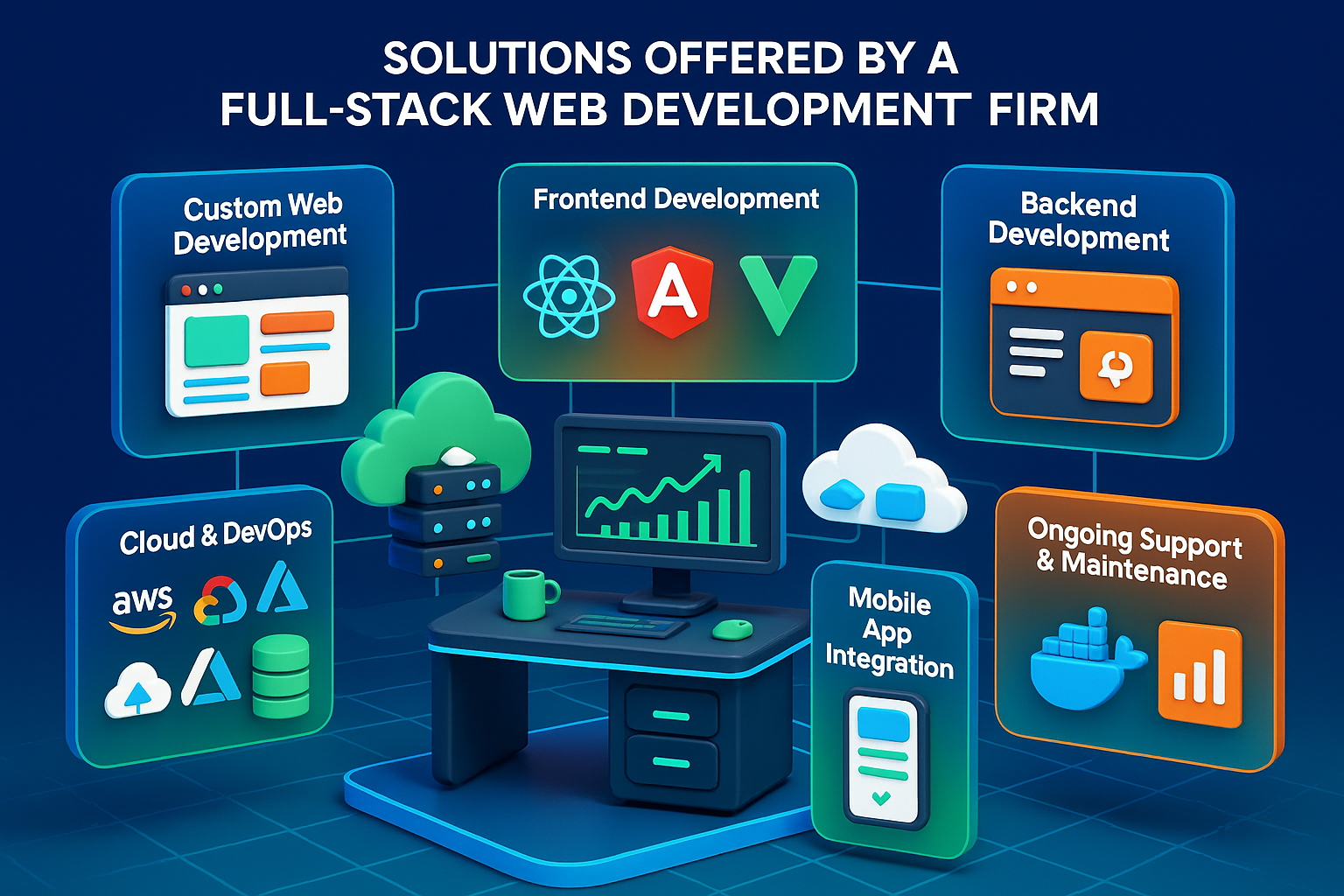 Solutions Offered by a Full-Stack Web Development Firm