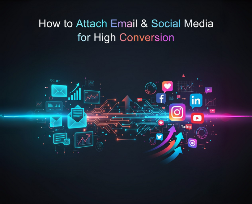 In 2026 How to attach Email & Social Media for high conversion