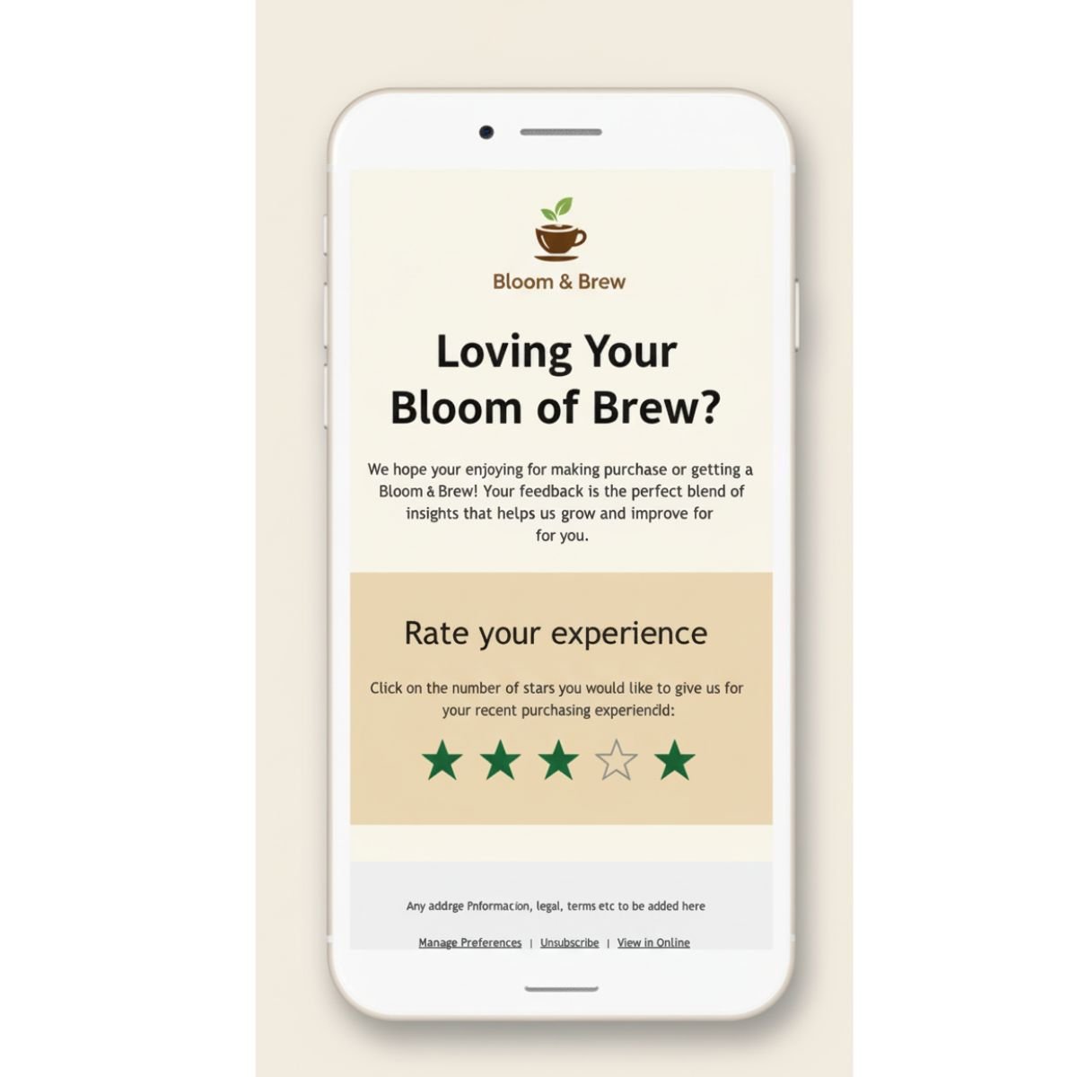 Feedback & Insights Email