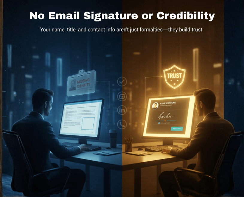 Email signature example