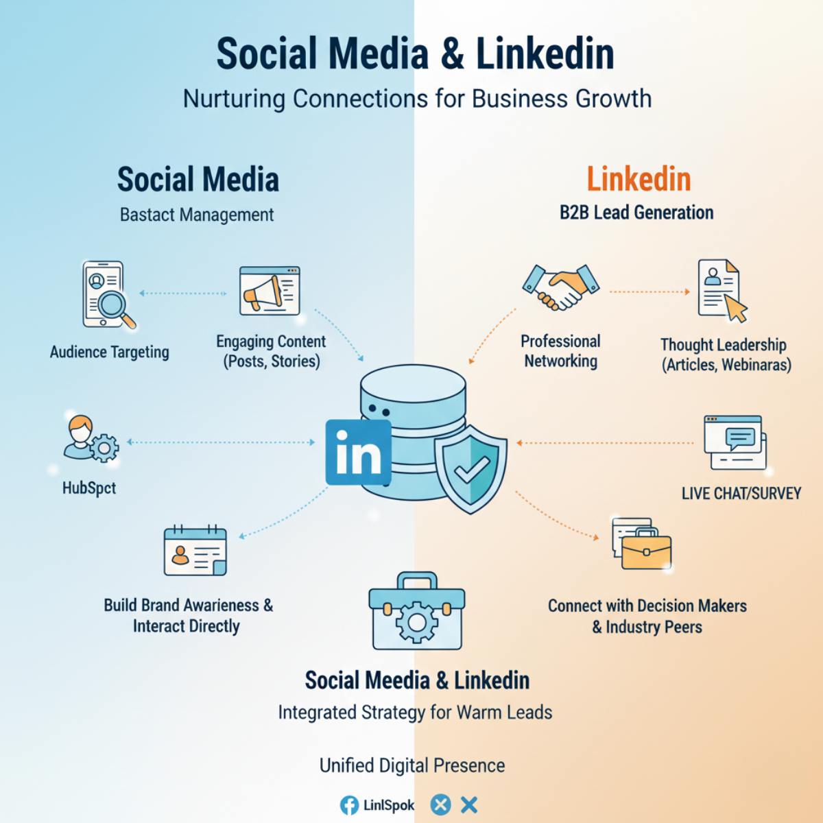 Social media and LinkedIn