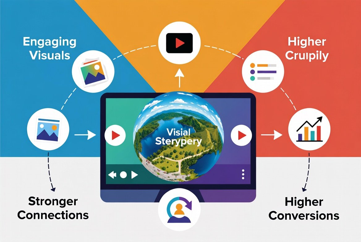Visual Storytelling Drives Action