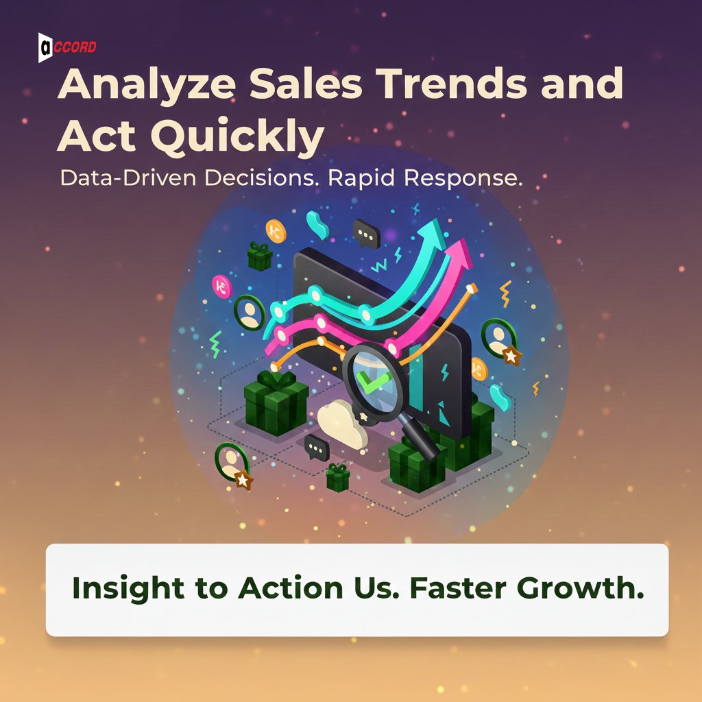Analyze Sales Trends and act quickly.