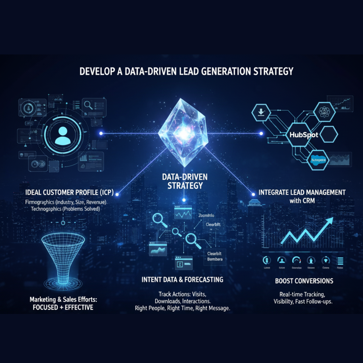 Develop a data-driven Lead Generation strategy