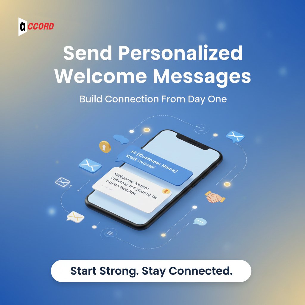 Send Personalized Welcome Messages