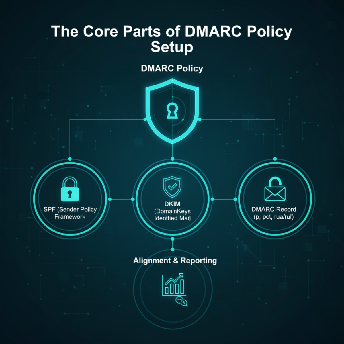 The Core Parts of DMARC Policy Setup