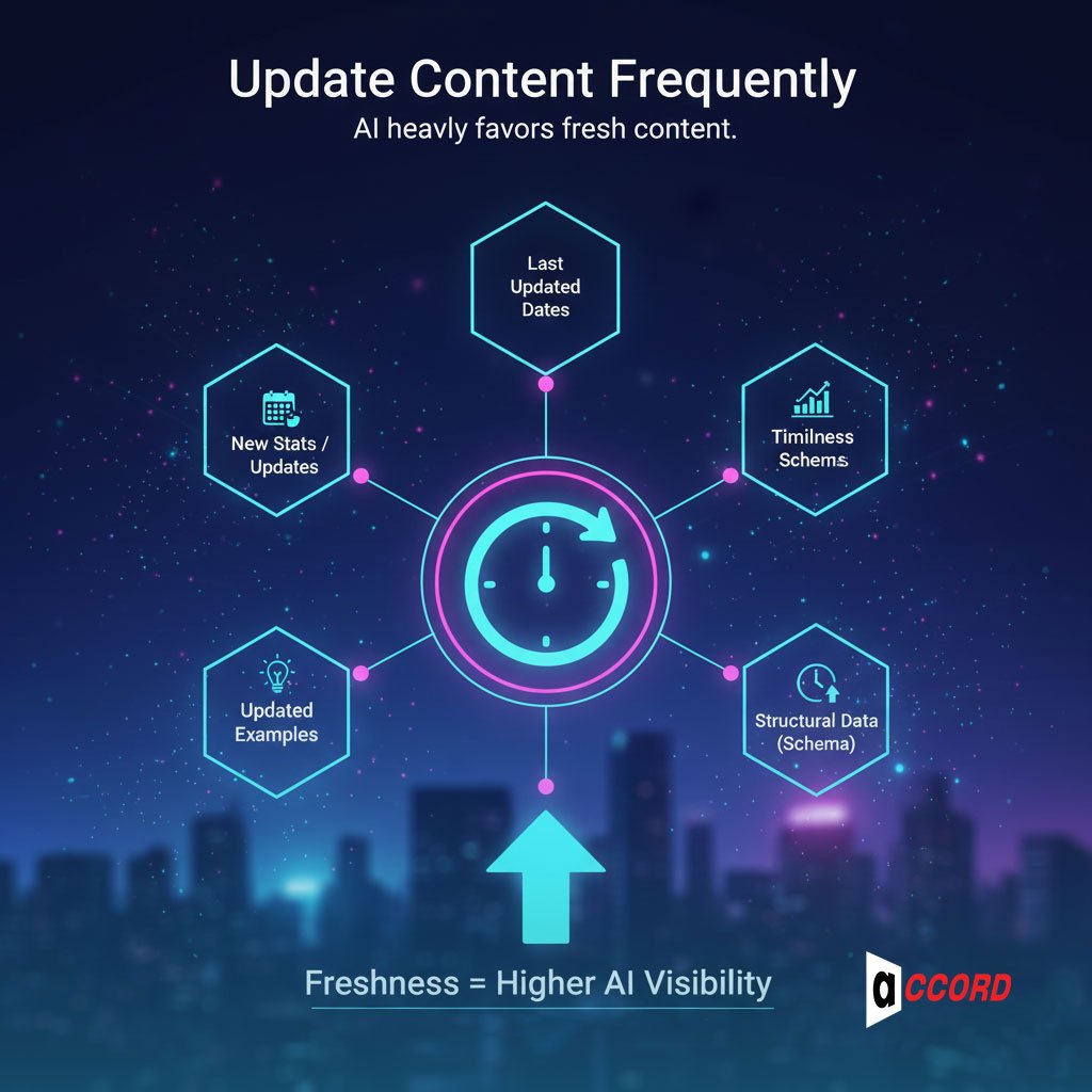 Update Content Frequently