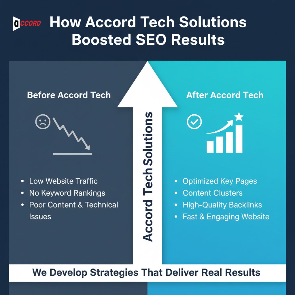 How Accord Tech Solutions Boosted SEO Results