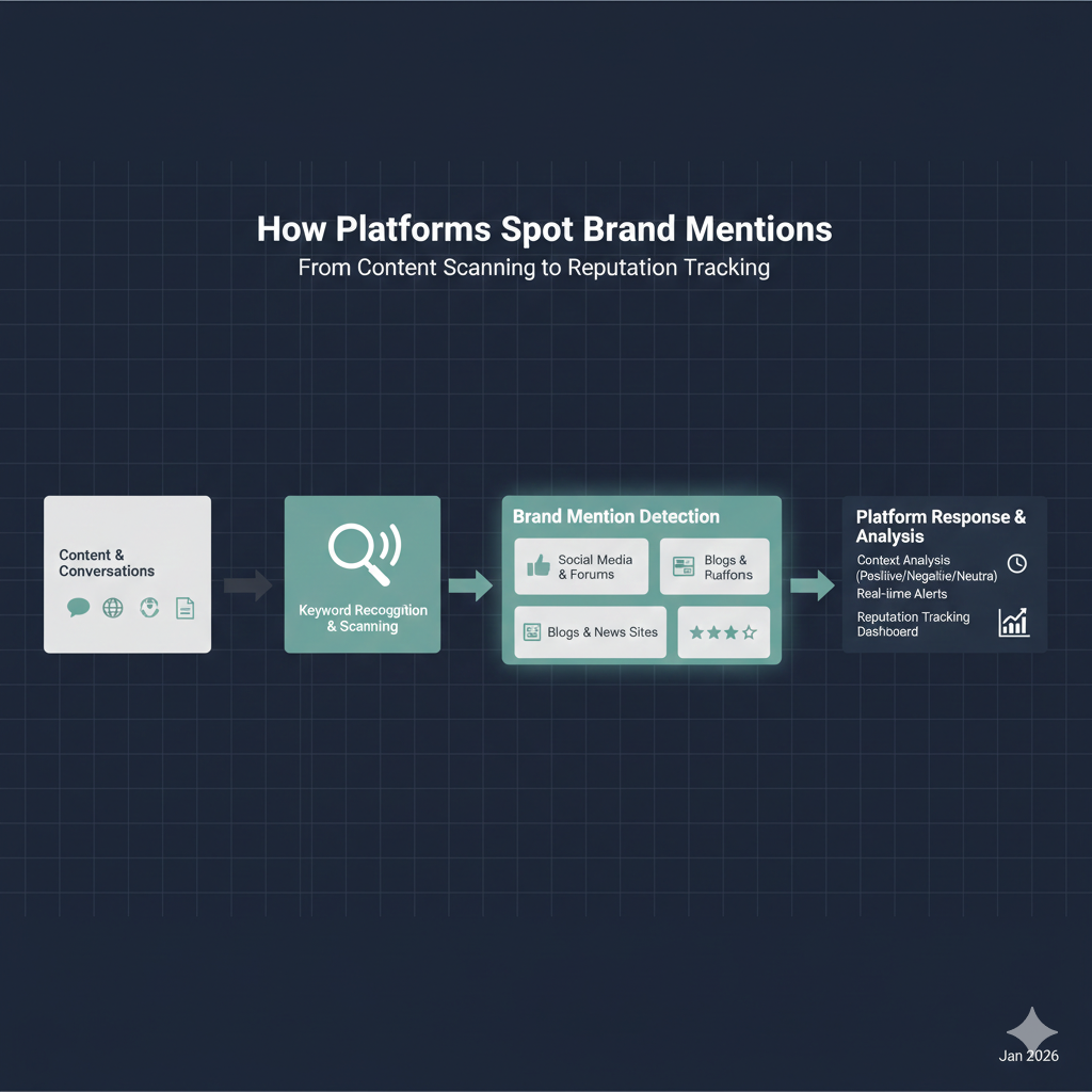 How Platforms Spot Brand Mentions
