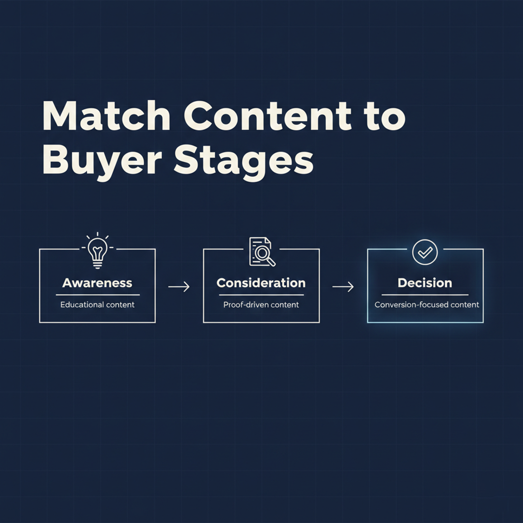 Match Content to Buyer Stages