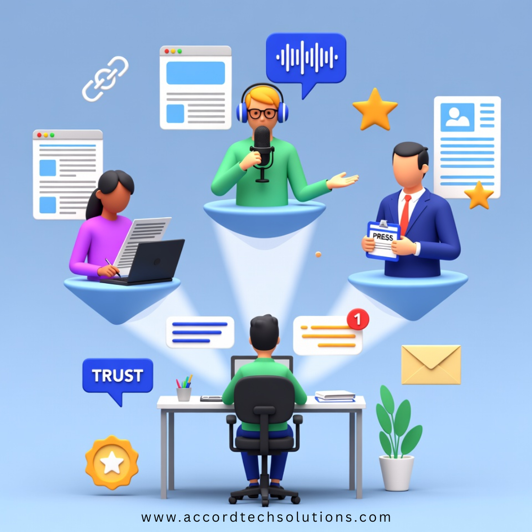 Outreach to bloggers, podcasters & journalists