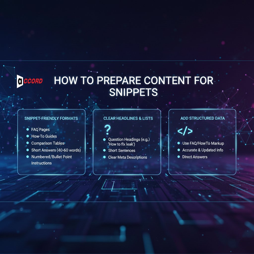 How to Prepare Content for Snippets