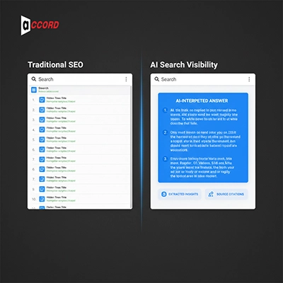 Google Rankings vs Answer Visibility
