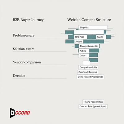The wrong buyer website problem SEO teams rarely admit