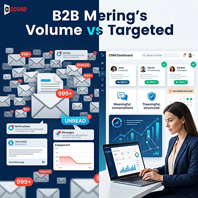 Why did volume stop working, and what changed in B2B outreach