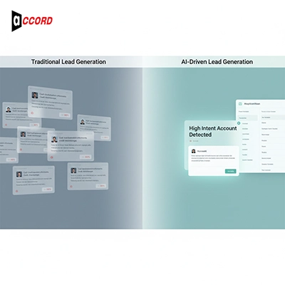 AI lead generation vs traditional lead generation in 2026