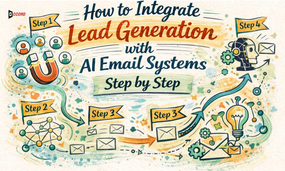 How to integrate lead generation with AI email systems step by step in 2026