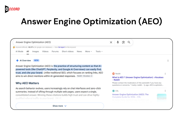 Answer Engine Optimization (AEO)