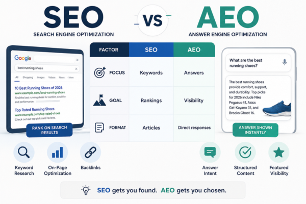 SEO vs AEO