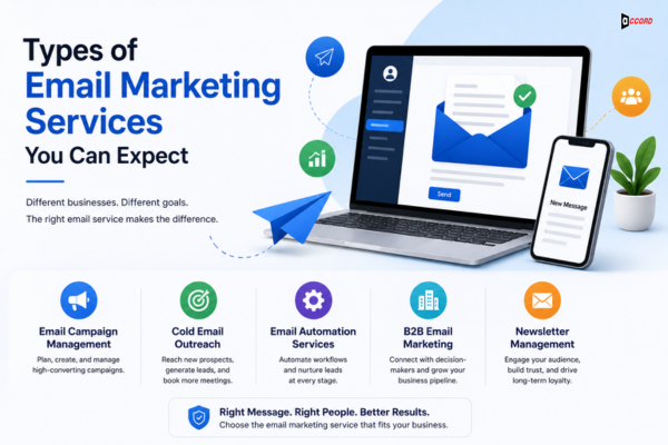 Types of Email Marketing Services You Can Expect