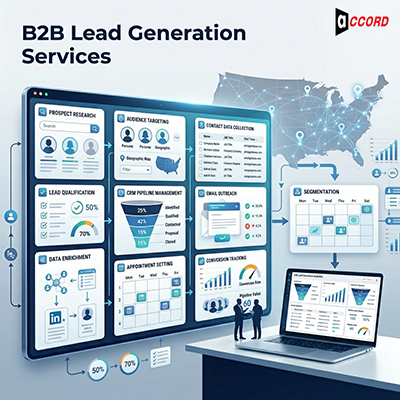What are services for B2B lead generation