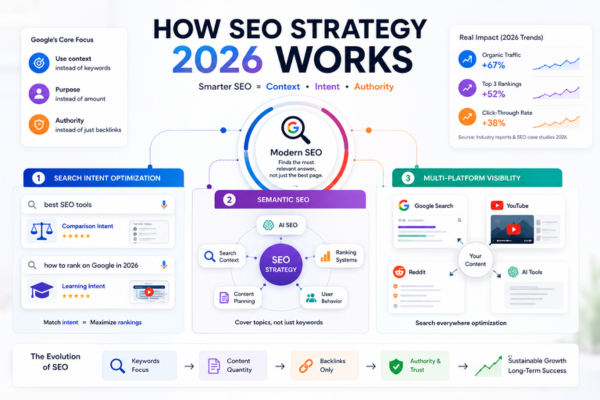 How SEO Strategy 2026 Works